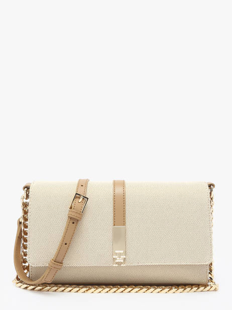 Cross Body Tas Th Heritage Gerecycleerd Polyester Tommy hilfiger Beige th heritage AW17622